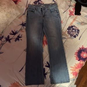 Old Navy Women's Jeans Size 6 Curvy Mid Rise Bootcut Medium Wash Pre Owned
